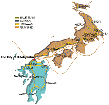 Japan Map